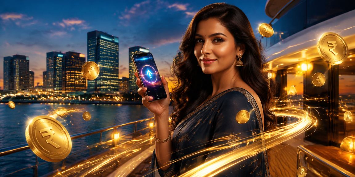 Indian Rupee with digital payment icons for seamless betting deposits