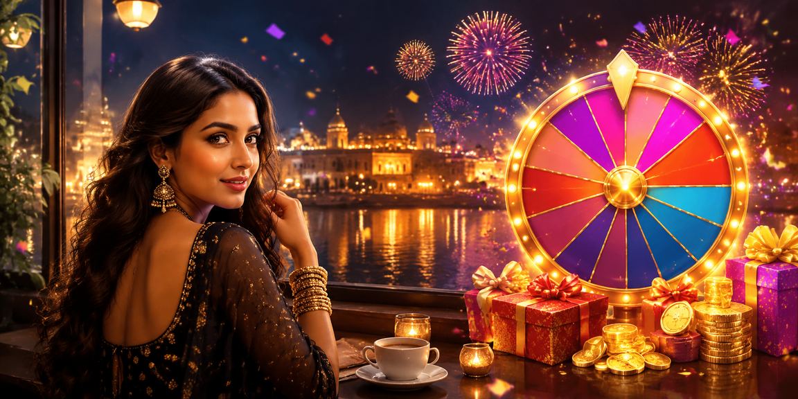 Elegant roulette table with Indian player in Lucknow